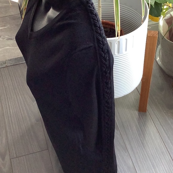 Maxfield Sweater~Laced sleeve embellished - Picture 4 of 10